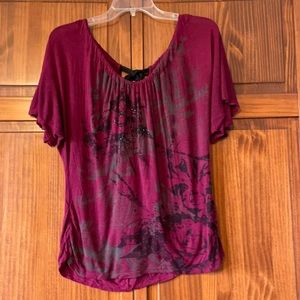 LAST CHANCE! Tie Open Back Top, size Large